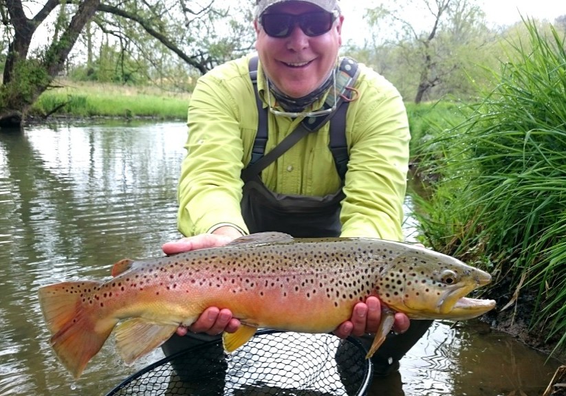 Biggest Wild Trout Pennsylvania Trout Haven Spruce Creek PA Guided Fly Fishing Trip